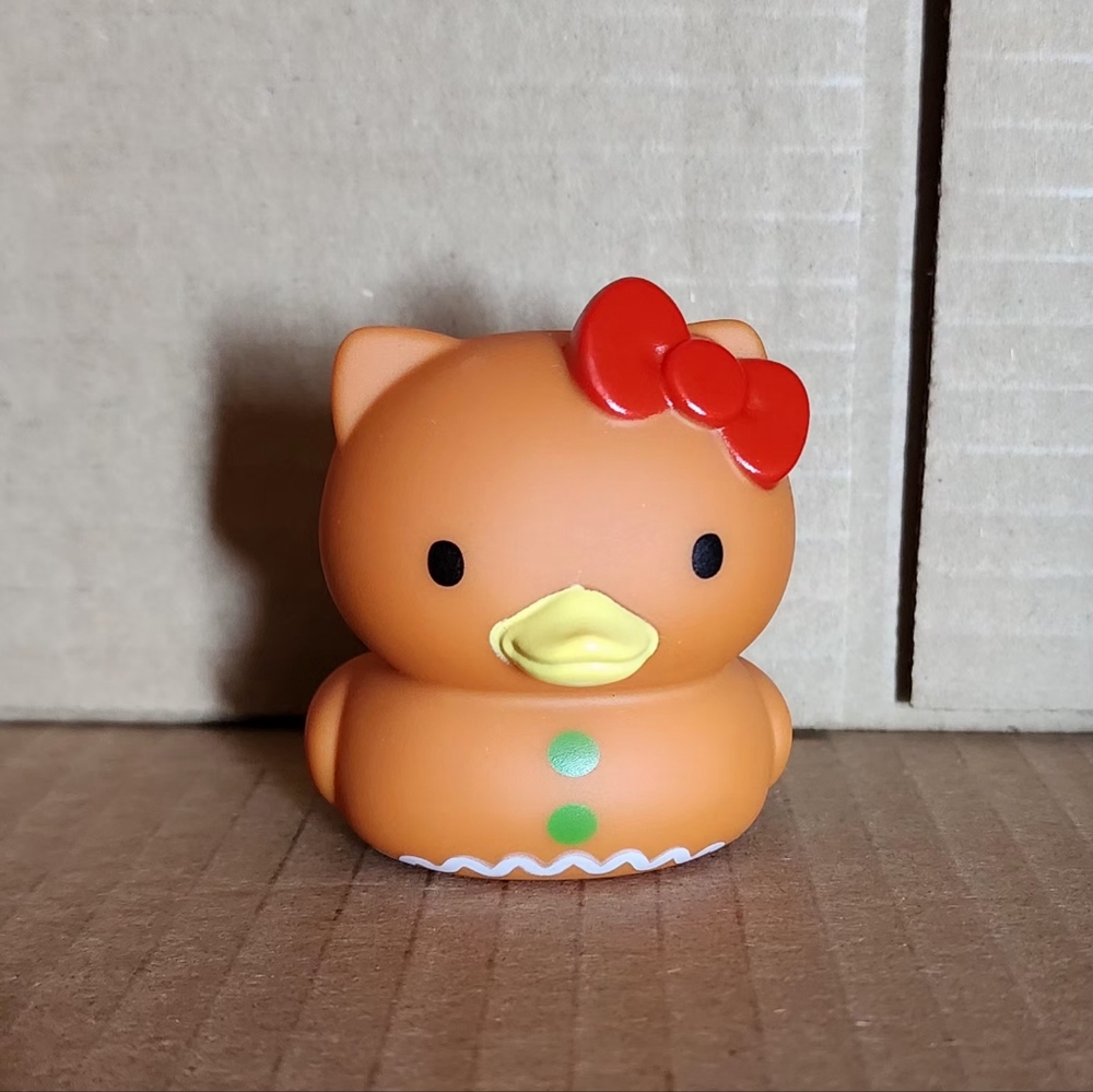 Hello Kitty Gingerbread Rubber Duck